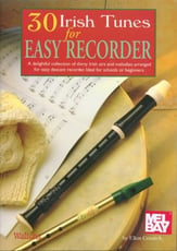 30 IRISH TUNES FOR EASY RECORDER cover